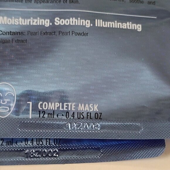 Masque Bar Blue Glitter Peel Off Face Mask Korean Moisturize Soothe Lot of 10 - Picture 3 of 7